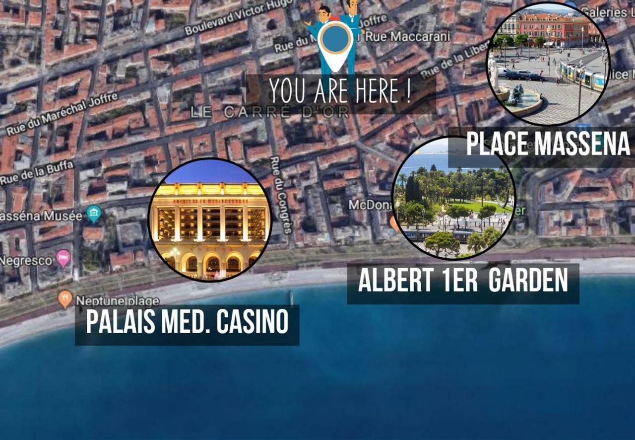 Nestor&Jeeves - Palais Marie Prestige - Central - Close Sea Nisa Exterior foto